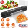 Vacuum Sealer Machine Automatic Food Sealing Machine Food Preservation Storage Saver Dry Wet Soft Hard Food Air Sealing System with 10 Seal Bags
