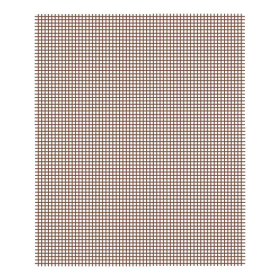 BBQ Grill Mat Non-Stick Mesh Mat Baking Sheet Liner Reusable Reversible Washable (Color: Brown)